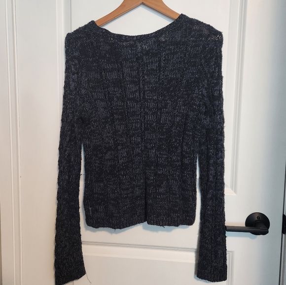 Navy Hollister Knitted Sweater Size M - Picture 4 of 7